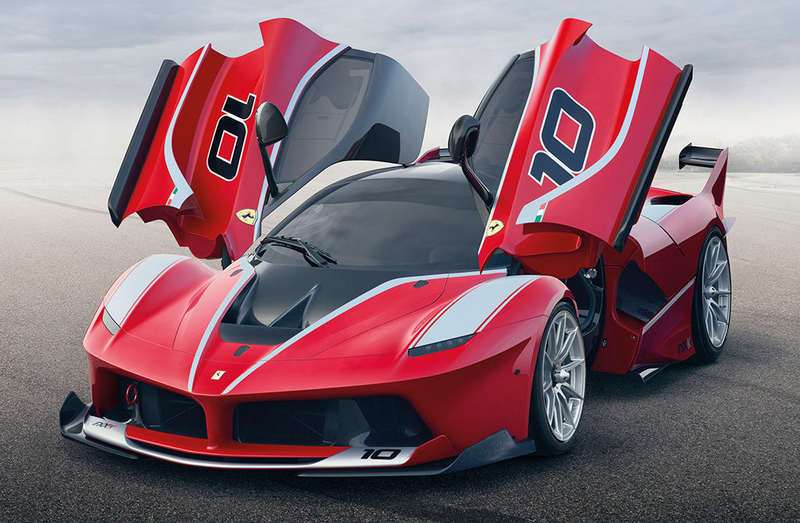 Illustration for article titled El nuevo Ferrari híbrido de prueba es esta bestia de 1050 caballos